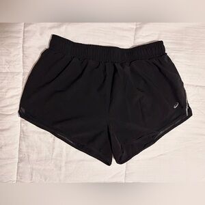 Asics Women's Black Athletic Shorts